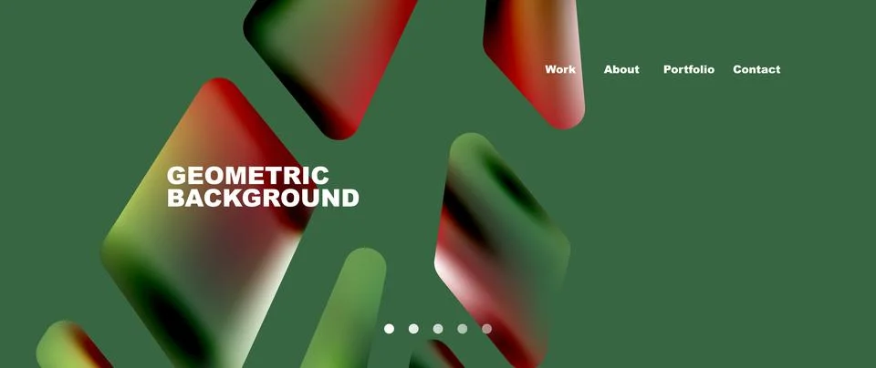 Tech minimal geometric wallpaper. Creative abstract background. Vector Illustrazione stock