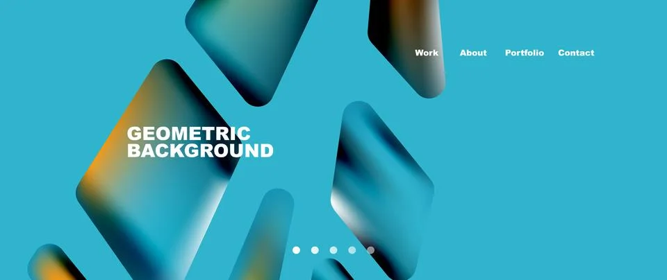 Tech minimal geometric wallpaper. Creative abstract background. Vector Stock Illustration