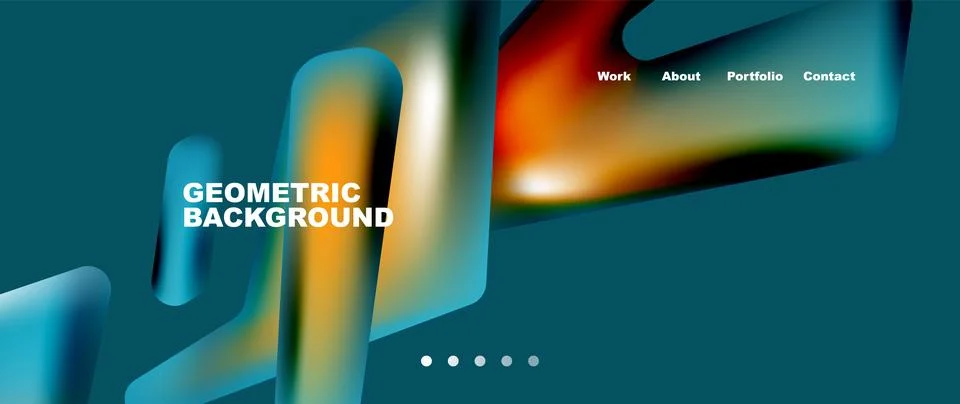 Tech minimal geometric wallpaper. Creative abstract background. Vector 스톡 일러스트