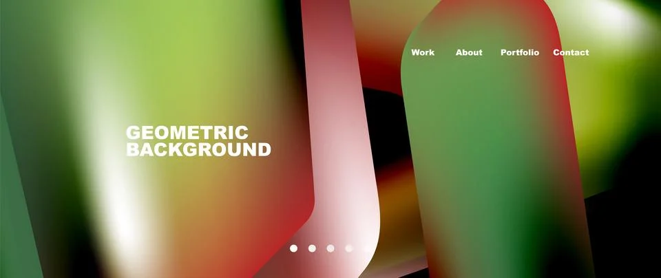 Tech minimal geometric wallpaper. Creative abstract background. Vector Illustrazione stock