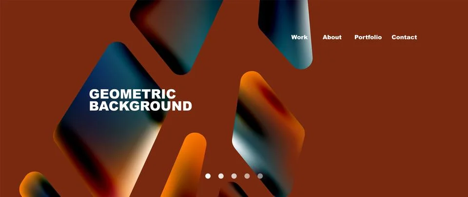 Tech minimal geometric wallpaper. Creative abstract background. Vector Stock Illustration
