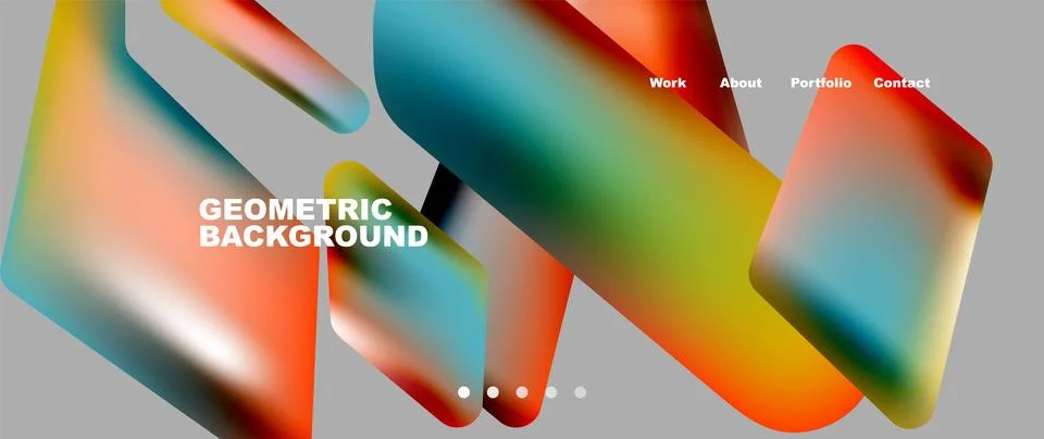 Tech minimal geometric wallpaper. Creative abstract background. Vector Stock Illustration