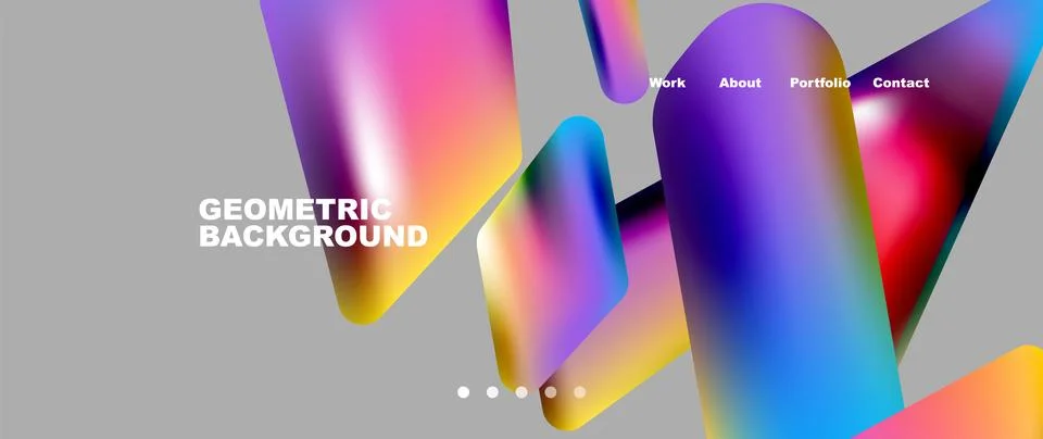 Tech minimal geometric wallpaper. Creative abstract background. Vector Stock Illustration