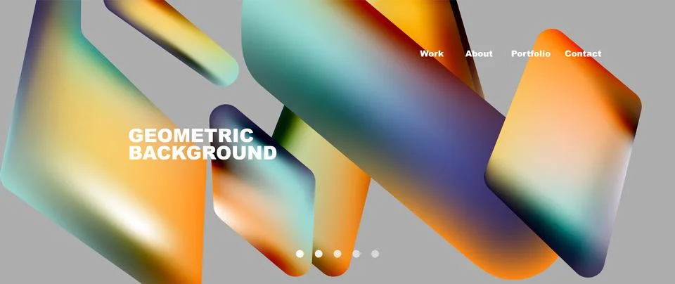 Tech minimal geometric wallpaper. Creative abstract background. Vector Stock Illustration