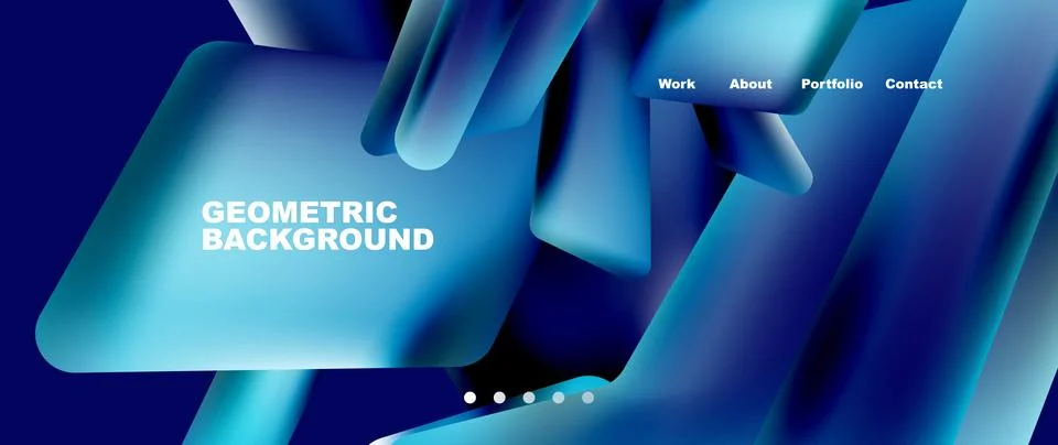 Tech minimal geometric wallpaper. Creative abstract background. Vector Stock Illustration