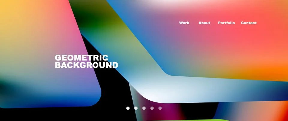 Tech minimal geometric wallpaper. Creative abstract background. Vector Stock Illustration