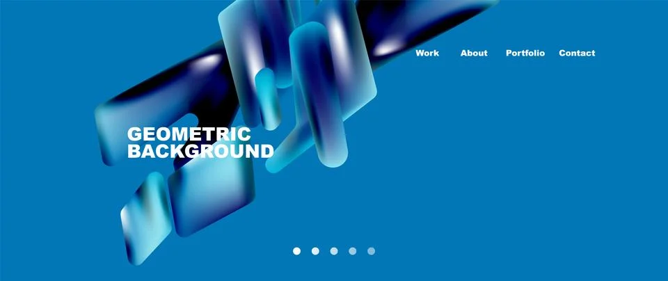 Tech minimal geometric wallpaper. Creative abstract background. Vector 스톡 일러스트