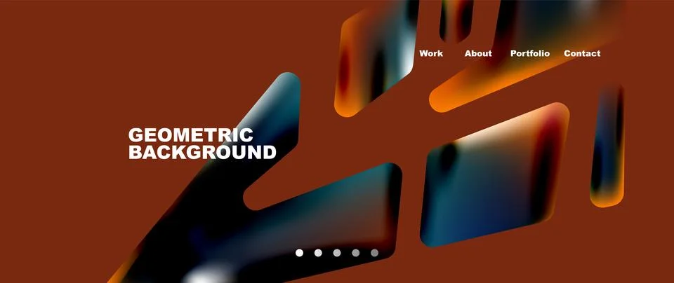 Tech minimal geometric wallpaper. Creative abstract background. Vector 스톡 일러스트