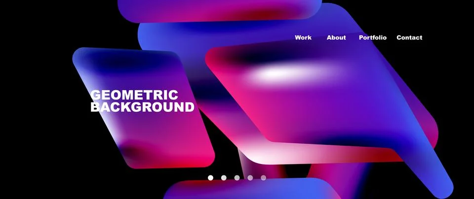 Tech minimal geometric wallpaper. Creative abstract background. Vector 스톡 일러스트