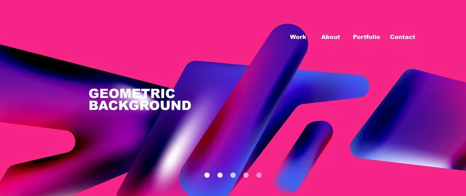 Tech minimal geometric wallpaper. Creative abstract background. Vector Stock Illustration