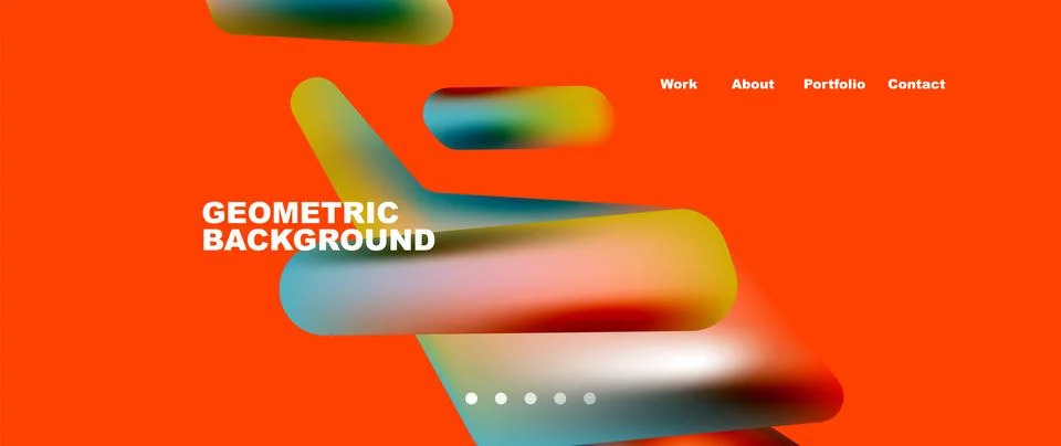 Tech minimal geometric wallpaper. Creative abstract background. Vector Stock Illustration