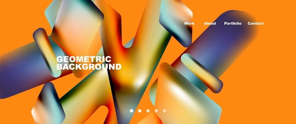 Tech minimal geometric wallpaper. Creative abstract background. Vector 스톡 일러스트