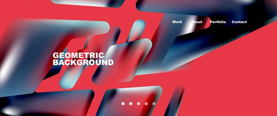 Tech minimal geometric wallpaper. Creative abstract background. Vector 스톡 일러스트