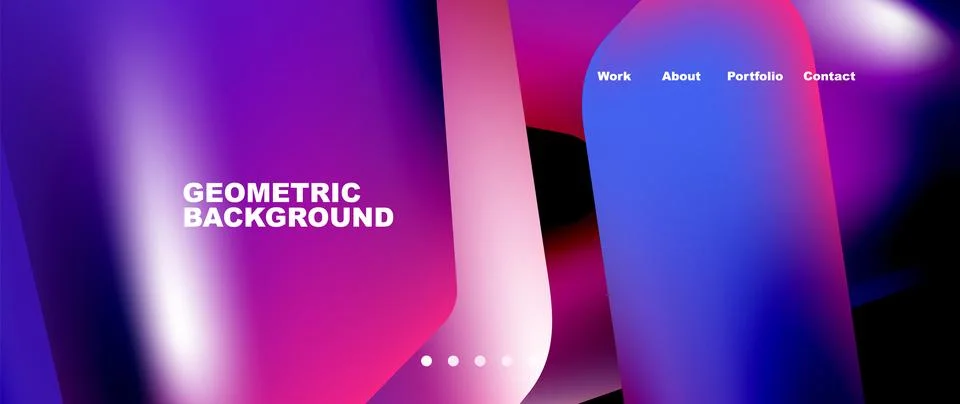 Tech minimal geometric wallpaper. Creative abstract background. Vector イラスト素材