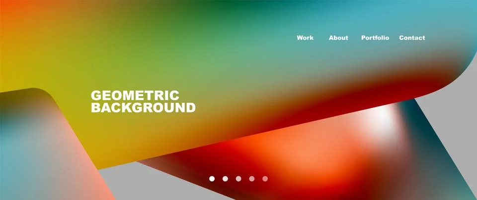Tech minimal geometric wallpaper. Creative abstract background. Vector 스톡 일러스트