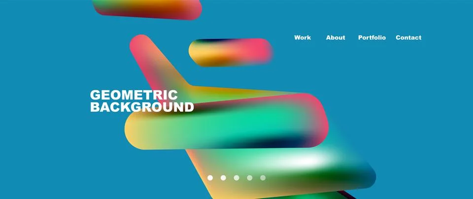 Tech minimal geometric wallpaper. Creative abstract background. Vector 스톡 일러스트