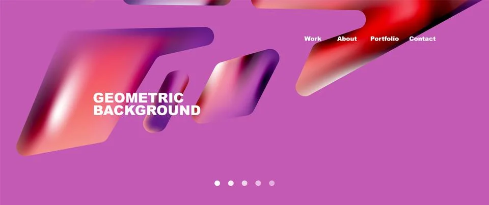 Tech minimal geometric wallpaper. Creative abstract background. Vector Stock Illustration