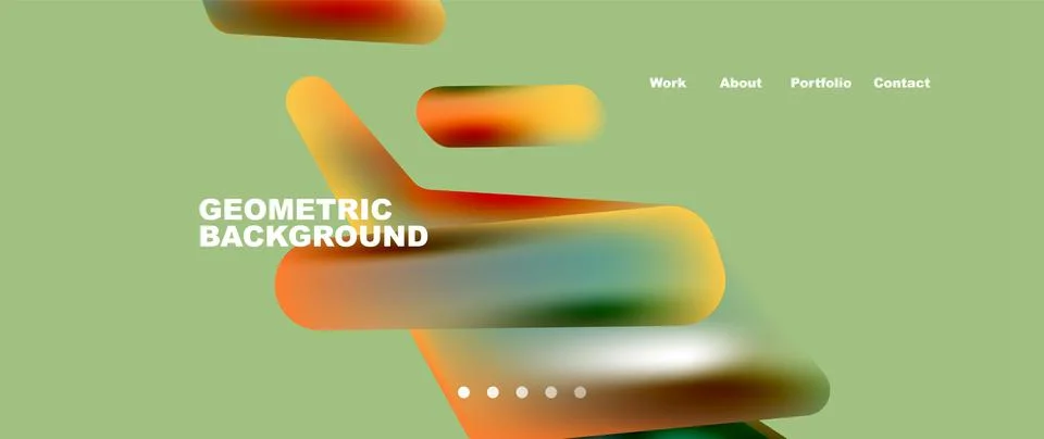 Tech minimal geometric wallpaper. Creative abstract background. Vector Illustrazione stock