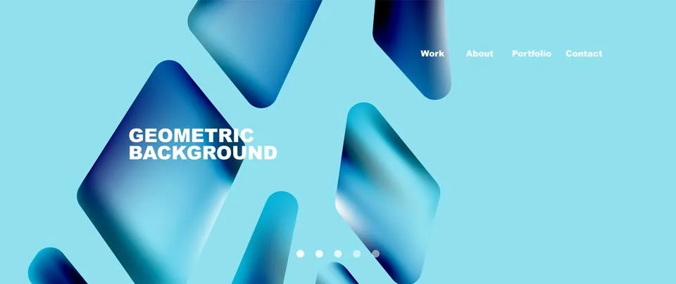 Tech minimal geometric wallpaper. Creative abstract background. Vector Stock Illustration