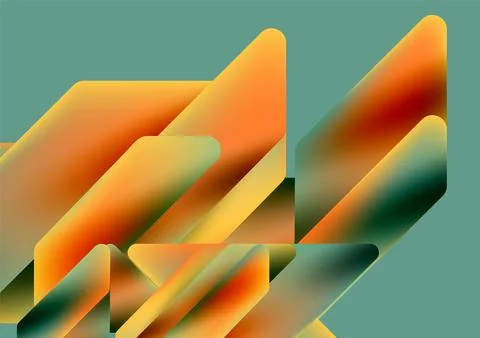 Tech minimal geometric wallpaper. Creative abstract background. Vector 스톡 일러스트