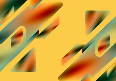 Tech minimal geometric wallpaper. Creative abstract background. Vector Illustrazione stock