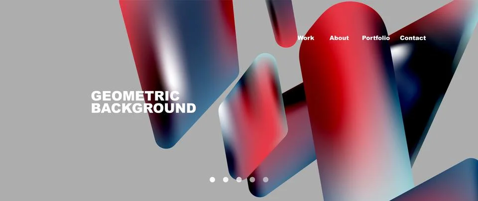 Tech minimal geometric wallpaper. Creative abstract background. Vector Stock Illustration