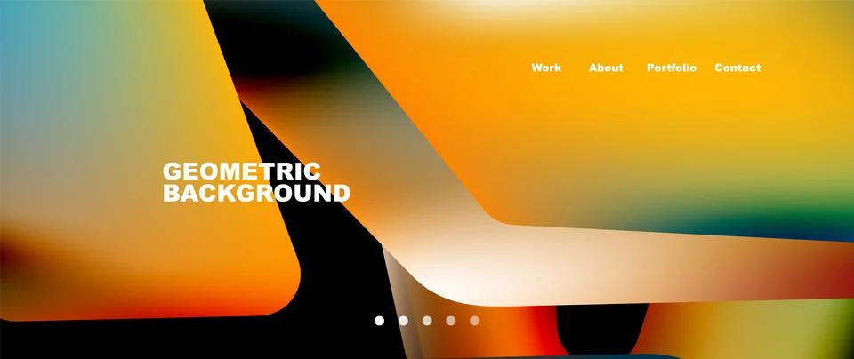 Tech minimal geometric wallpaper. Creative abstract background. Vector Stock Illustration