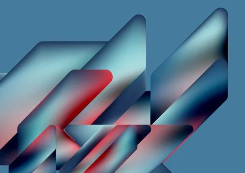 Tech minimal geometric wallpaper. Creative abstract background. Vector Stock Illustration