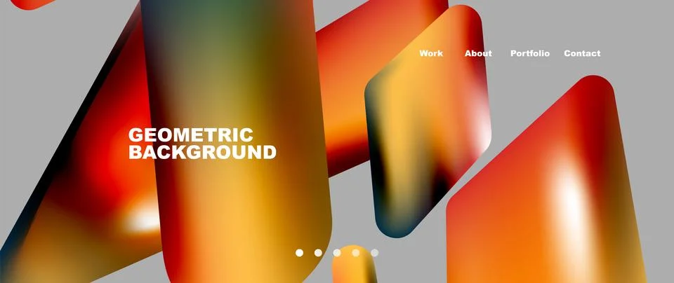 Tech minimal geometric wallpaper. Creative abstract background. Vector Stock Illustration