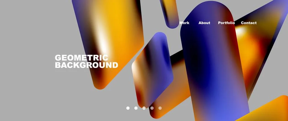 Tech minimal geometric wallpaper. Creative abstract background. Vector Stock Illustration