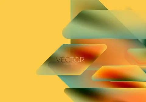Tech minimal geometric wallpaper. Creative abstract background. Vector 스톡 일러스트
