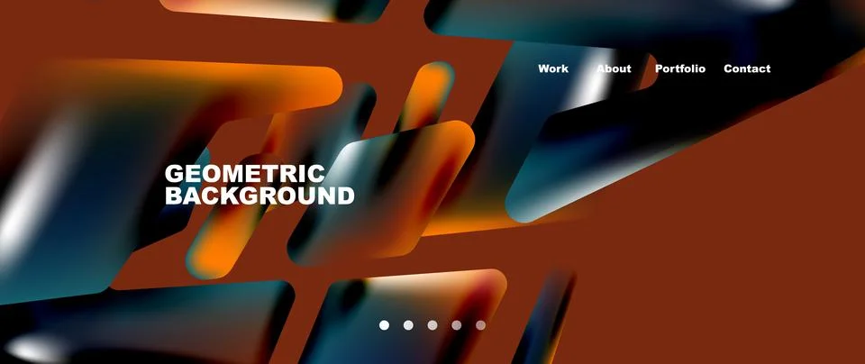 Tech minimal geometric wallpaper. Creative abstract background. Vector 스톡 일러스트