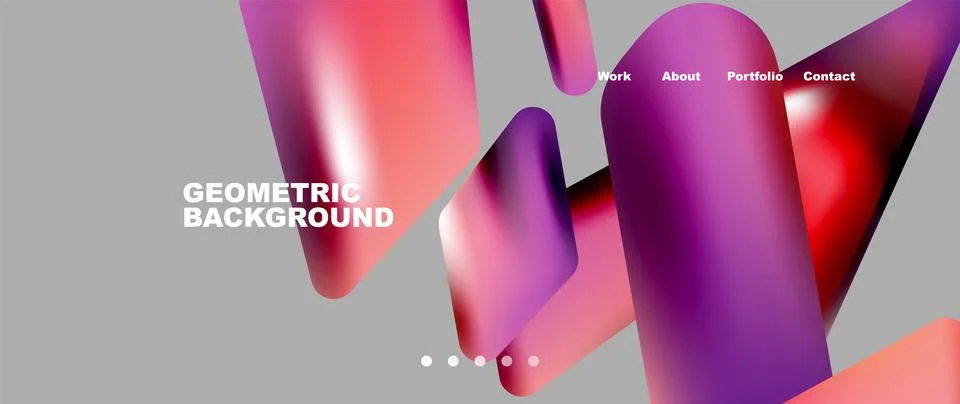Tech minimal geometric wallpaper. Creative abstract background. Vector Stock Illustration