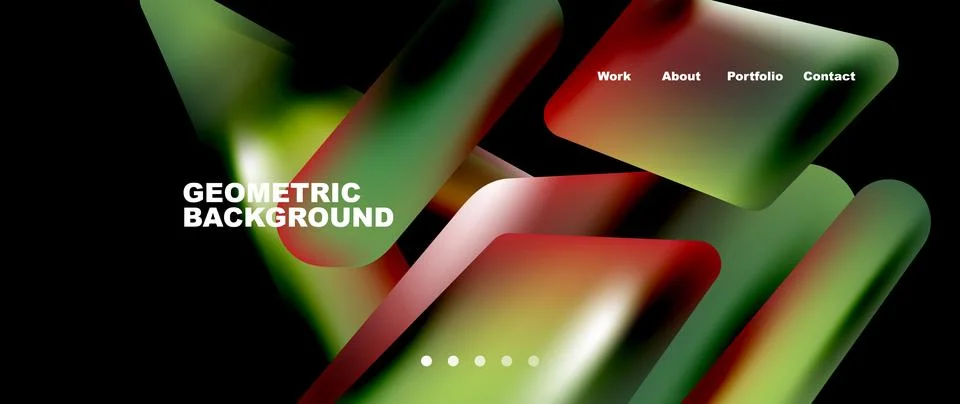 Tech minimal geometric wallpaper. Creative abstract background. Vector Stock Illustration