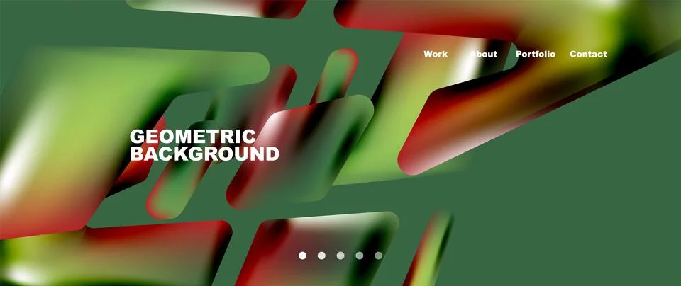 Tech minimal geometric wallpaper. Creative abstract background. Vector Illustrazione stock