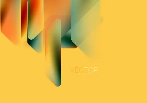 Tech minimal geometric wallpaper. Creative abstract background. Vector 스톡 일러스트