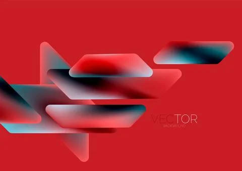 Tech minimal geometric wallpaper. Creative abstract background. Vector Stock Illustration