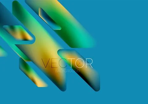 Tech minimal geometric wallpaper. Creative abstract background. Vector 스톡 일러스트
