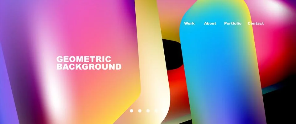 Tech minimal geometric wallpaper. Creative abstract background. Vector 스톡 일러스트
