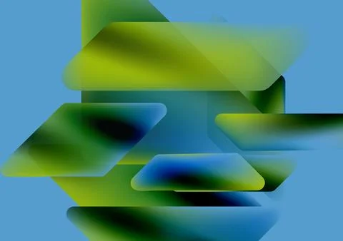 Tech minimal geometric wallpaper. Creative abstract background. Vector Stock Illustration