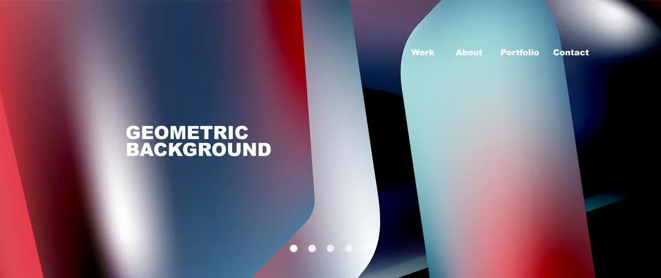 Tech minimal geometric wallpaper. Creative abstract background. Vector Stock Illustration