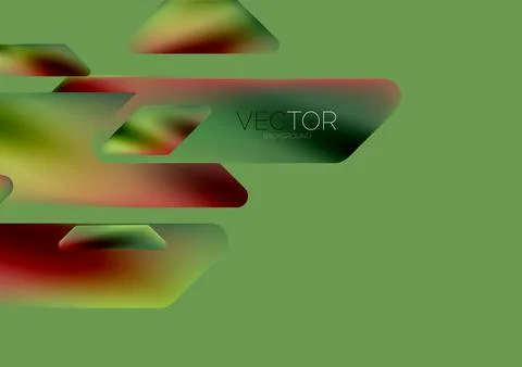 Tech minimal geometric wallpaper. Creative abstract background. Vector イラスト素材