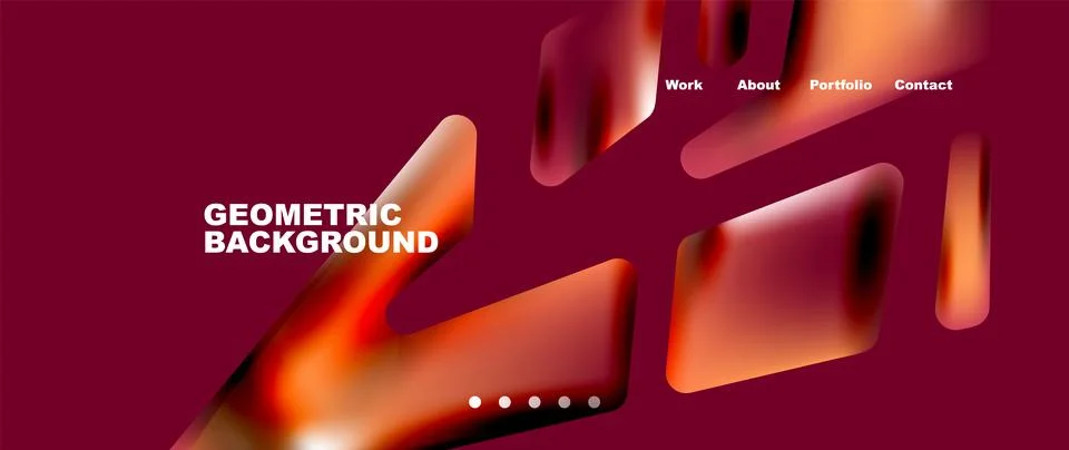 Tech minimal geometric wallpaper. Creative abstract background. Vector 스톡 일러스트