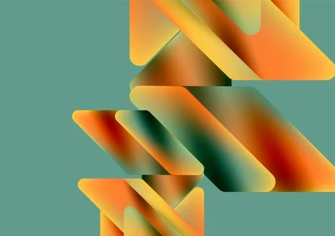 Tech minimal geometric wallpaper. Creative abstract background. Vector 스톡 일러스트