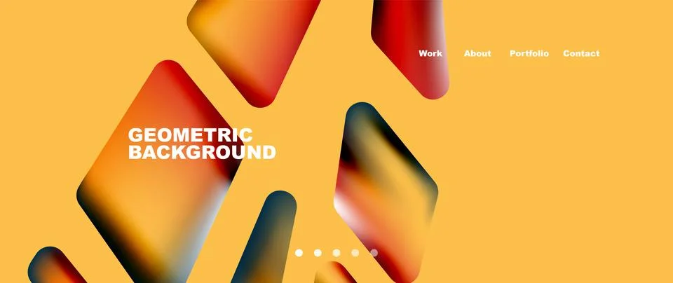 Tech minimal geometric wallpaper. Creative abstract background. Vector 스톡 일러스트
