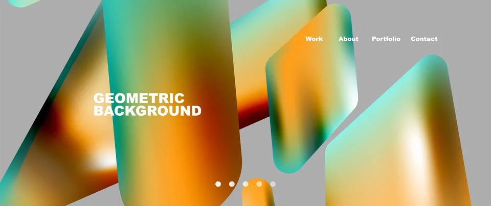 Tech minimal geometric wallpaper. Creative abstract background. Vector Stock Illustration