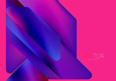 Tech minimal geometric wallpaper. Creative abstract background. Vector 스톡 일러스트