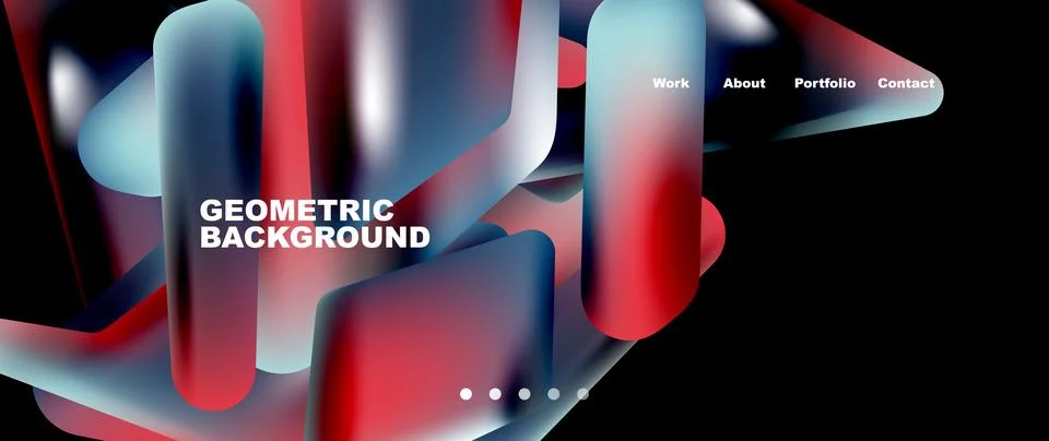 Tech minimal geometric wallpaper. Creative abstract background. Vector 스톡 일러스트