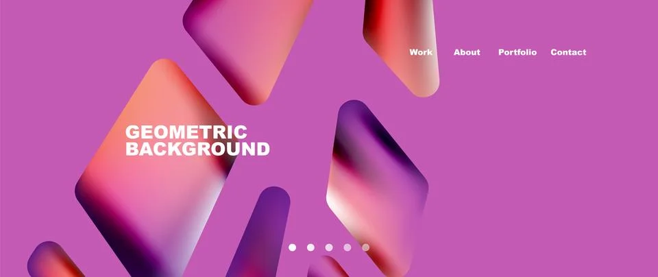 Tech minimal geometric wallpaper. Creative abstract background. Vector Stock Illustration