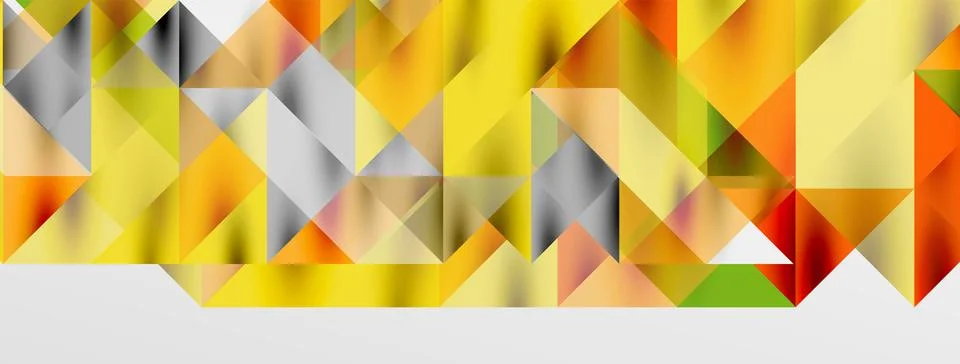 Tech minimal overlapping triangle shapes elements geometric graphic pattern 스톡 일러스트